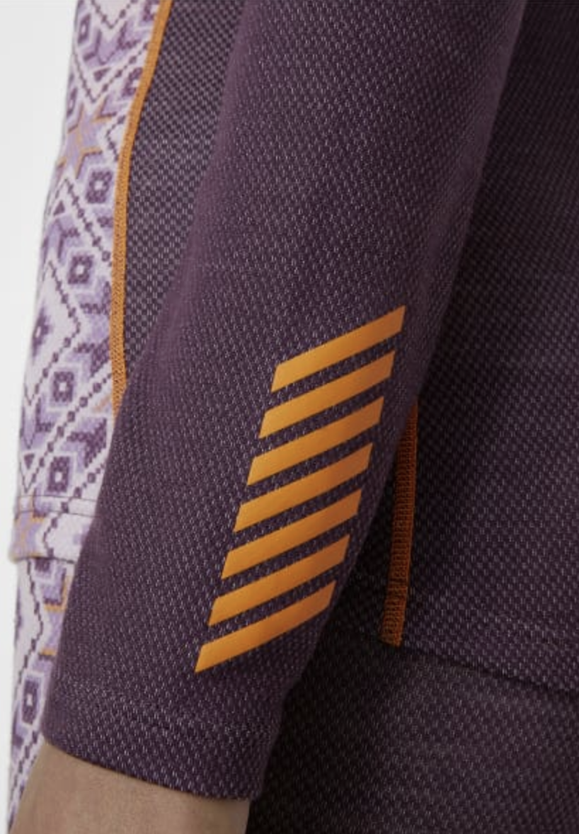 Sous-vêtement technique Demi-zip Merino avec imprimé - HELLY HANSEN