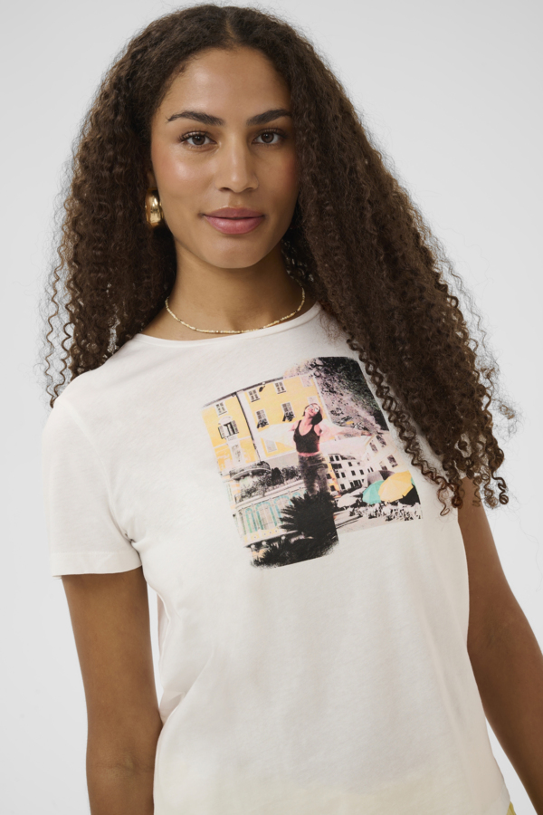 T-shirt Strina – CREAM