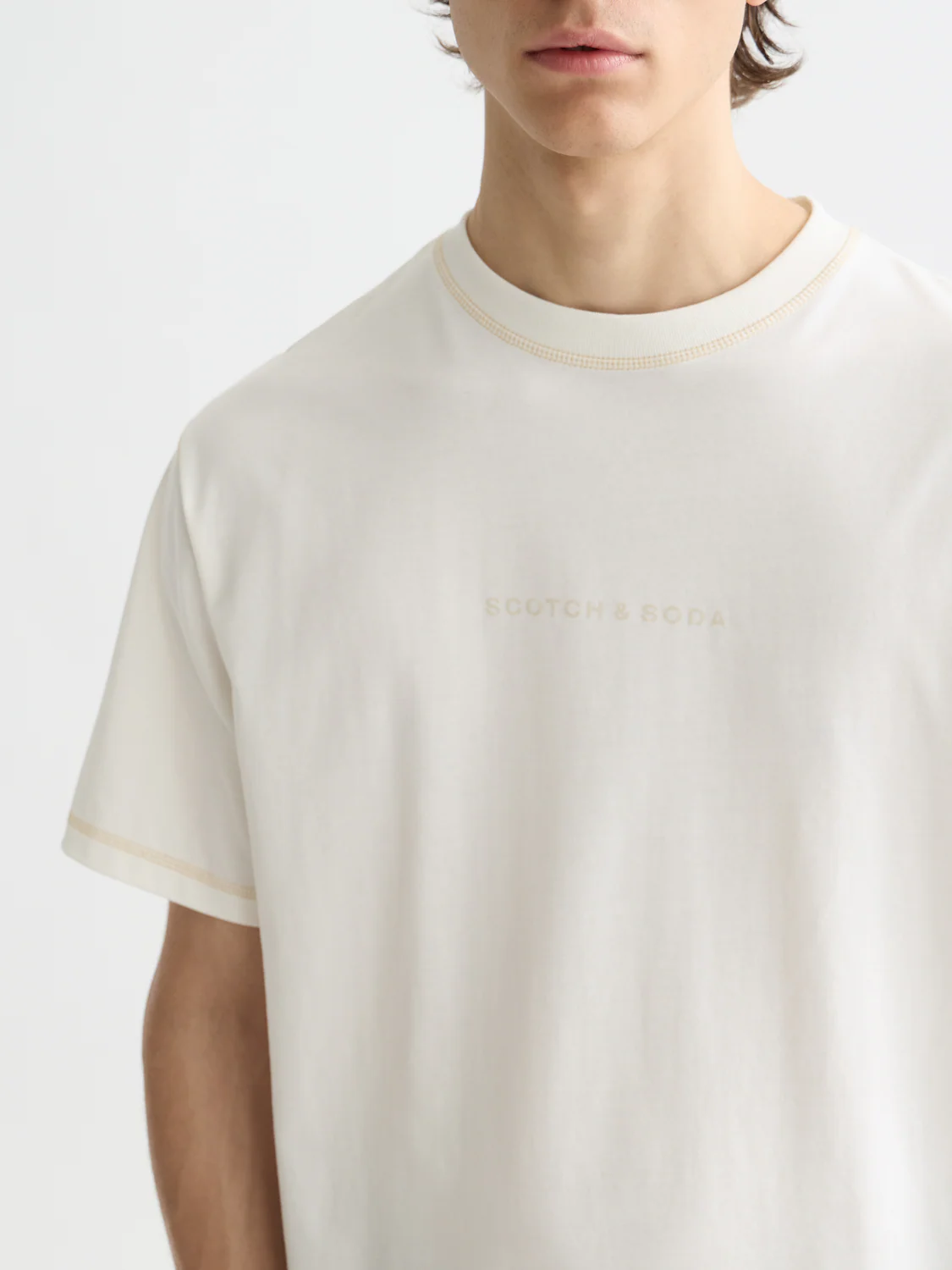 T-shirt essentiel logo – SCOTCH & SODA