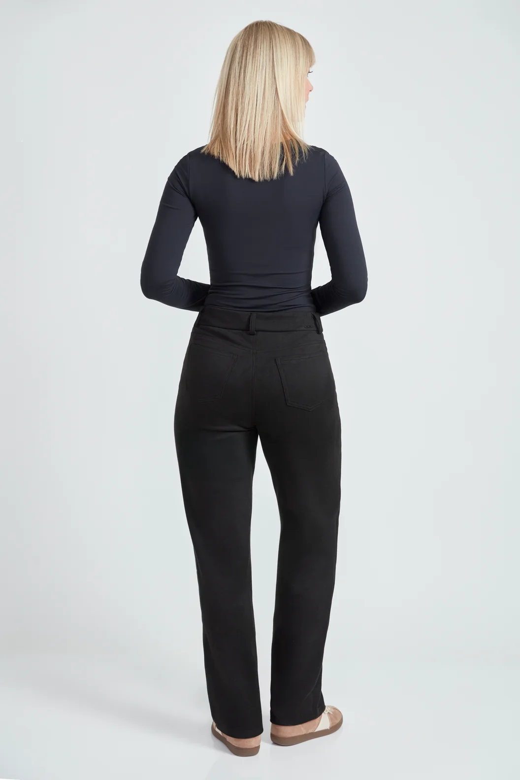Pantalon droit effet suède – UP