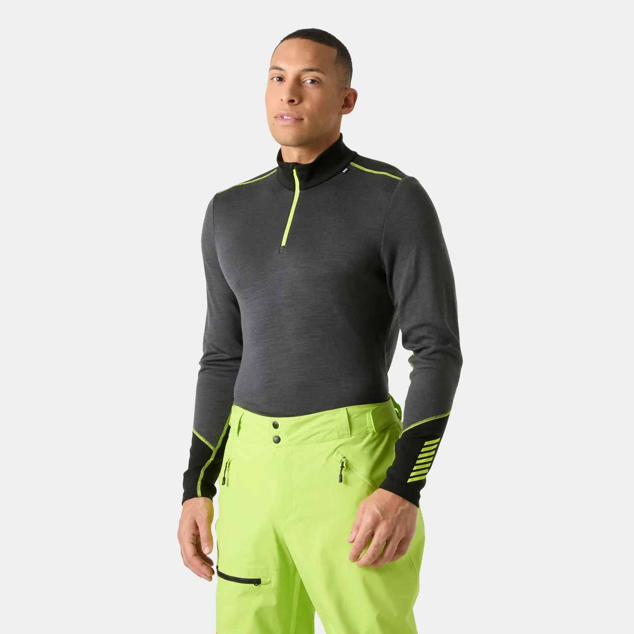 Haut thermique Demi-zip en Merino - HELLY HANSEN - 49363-831 - Helly Hansen