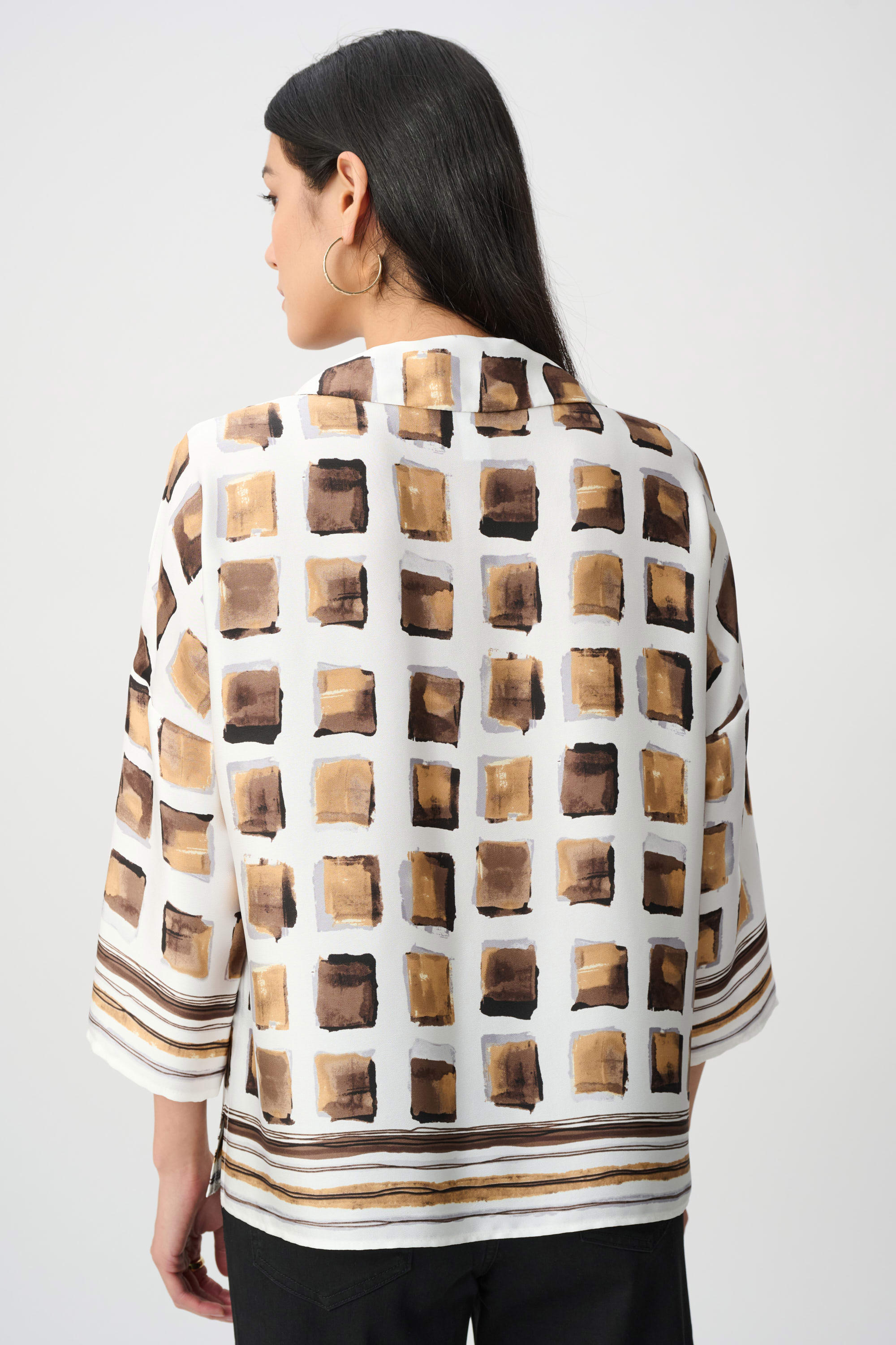 Haut boxy en satin – JOSEPH RIBKOFF