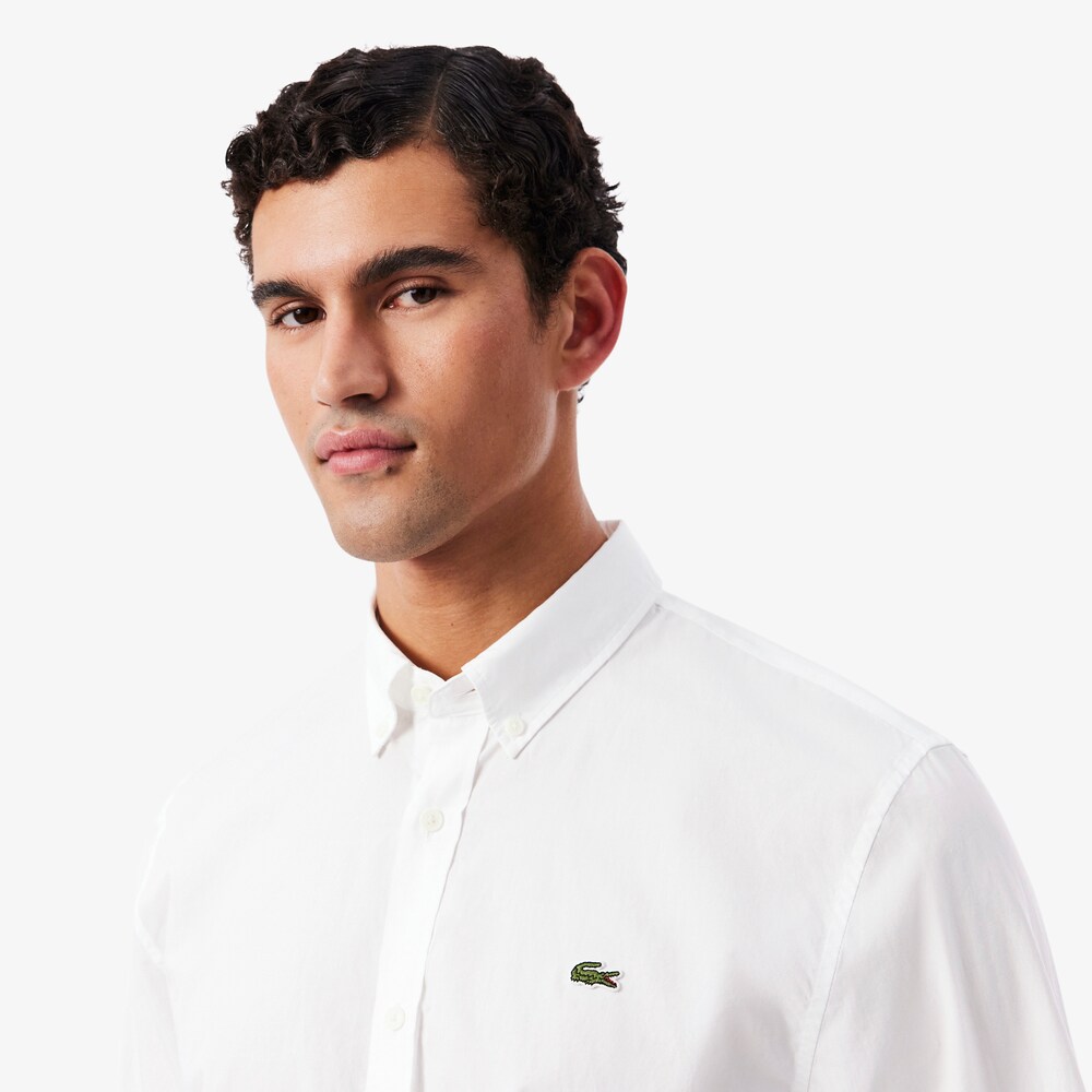 Chemise en popeline – LACOSTE 