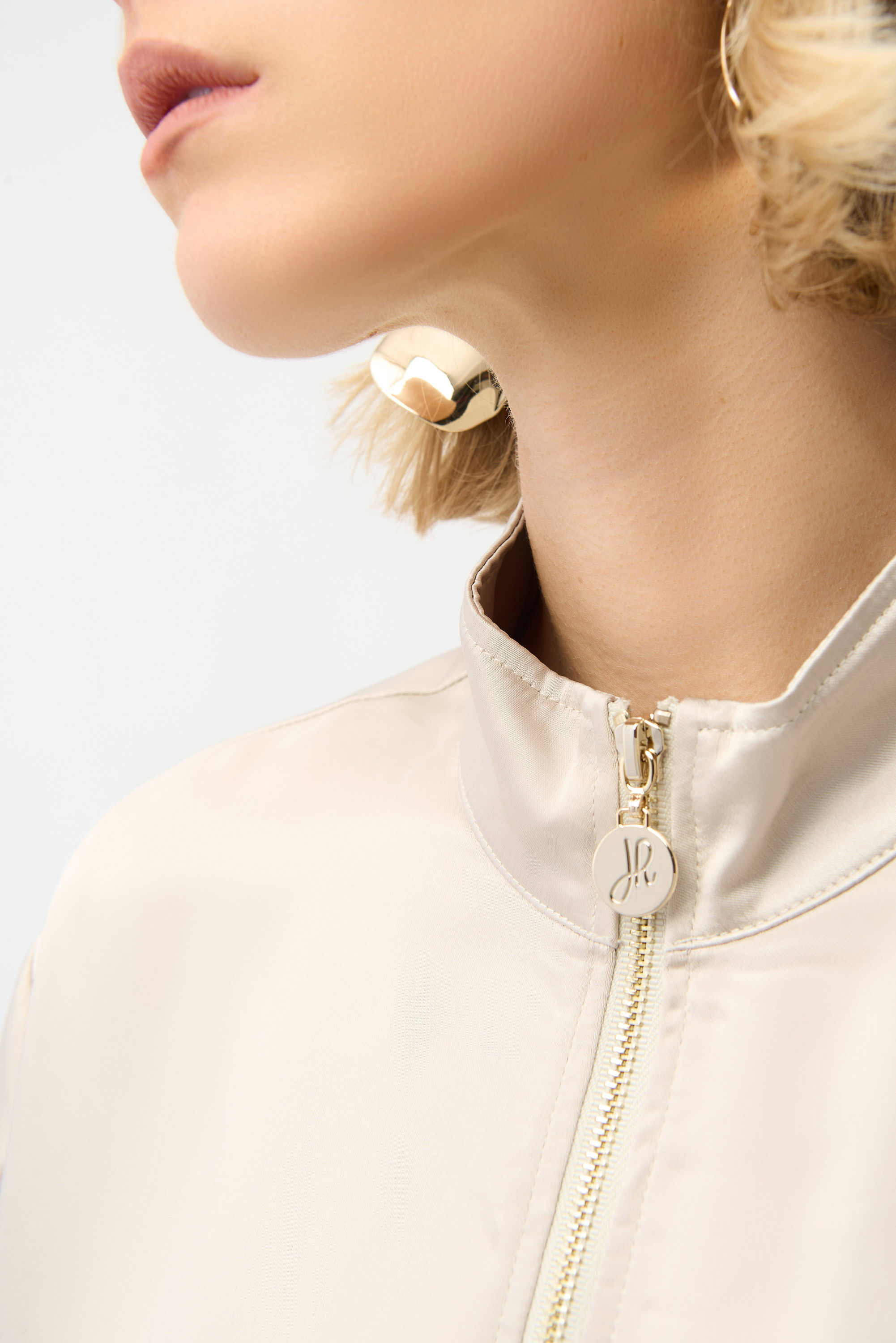 Veste zippée coupe décontractée – JOSEPH RIBKOFF