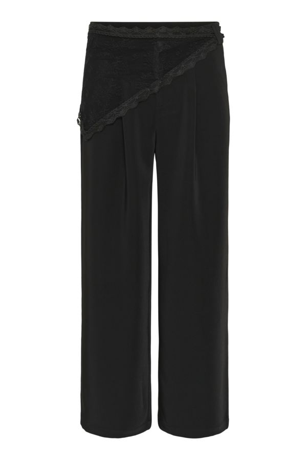 Pantalon ceinturé Bine – CREAM