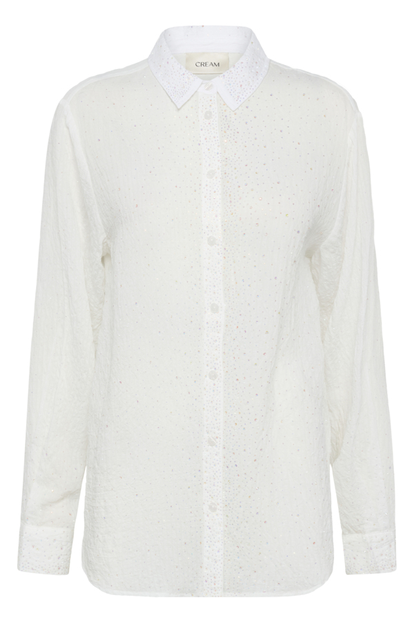 Chemise coupe classique Jilian – CREAM