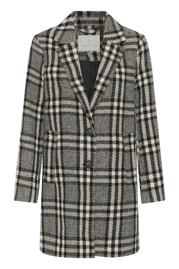 Manteau à carreaux Vibeke – KAFFE