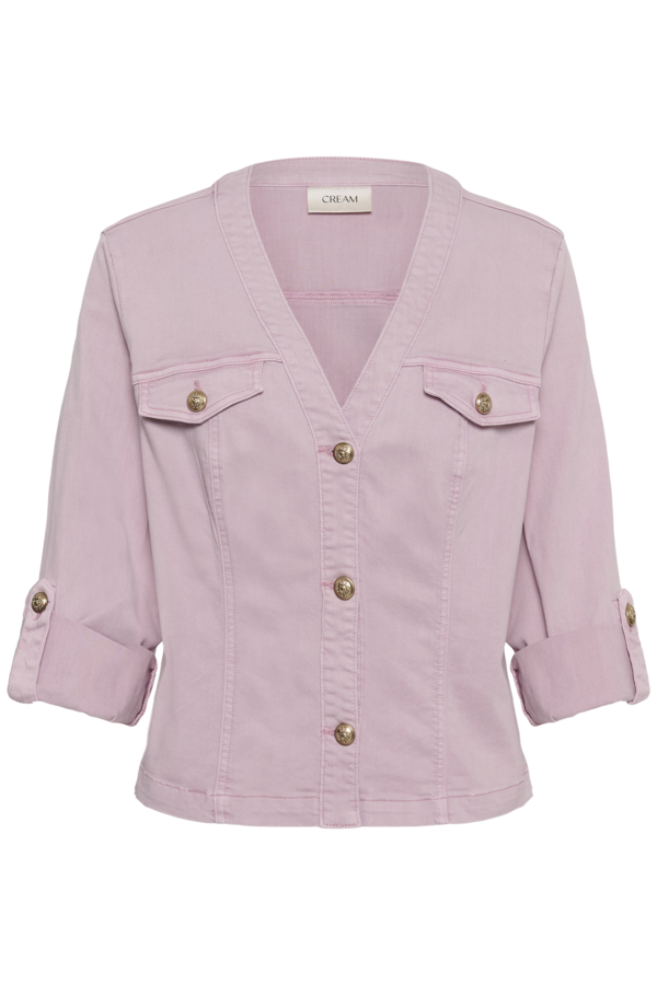 Veste en twill Visti – CREAM