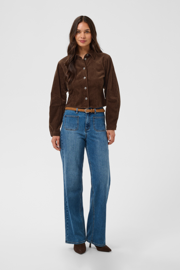 Chemise en velours côtelé Sella – KAFFE