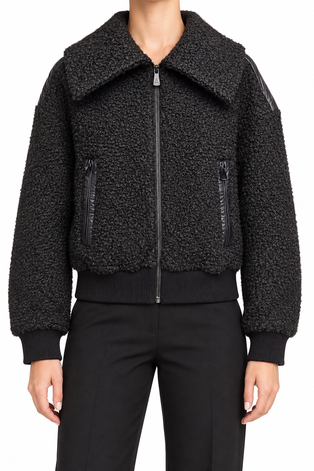 Veste légère en sherpa Pazevin – ALPENHAUS - A2H008F6PO - Alpenhaus