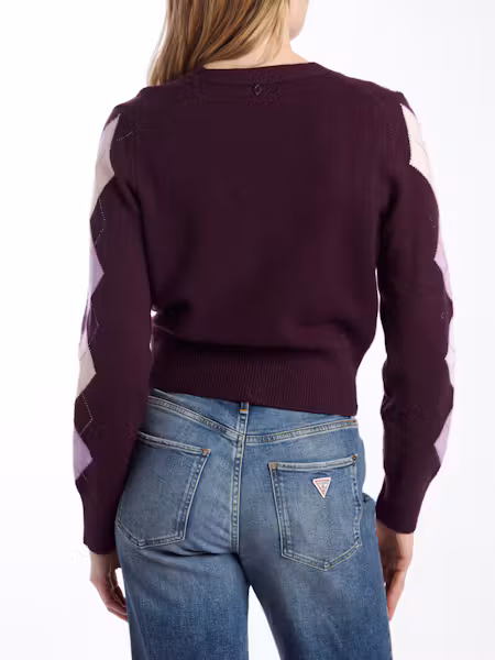 Cardigan argyle Gracie – GUESS