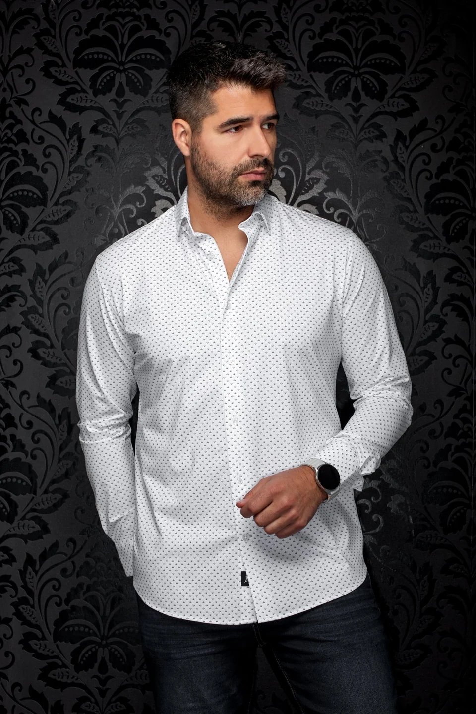 Chemise extensible Alexander Fan – AU NOIR - ALEXANDER-FAN - AU NOIR