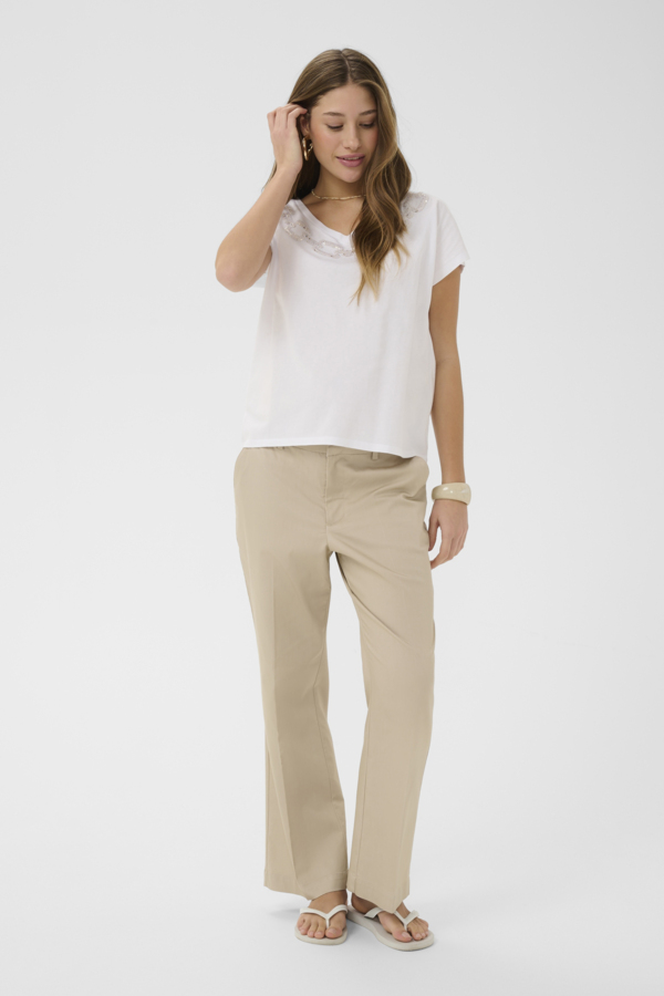 T-shirt Nibia – CREAM