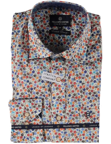 Chemise à fleurs - FELLOWS UNITED - 17475 - Fellows United