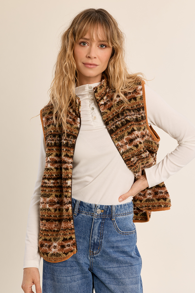 Veste sans manches – MOLLY BRACKEN - N315EH - Molly Bracken