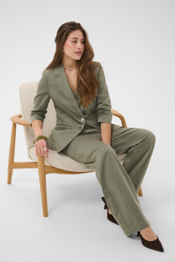 Veston Gia manches 7/8 – CREAM