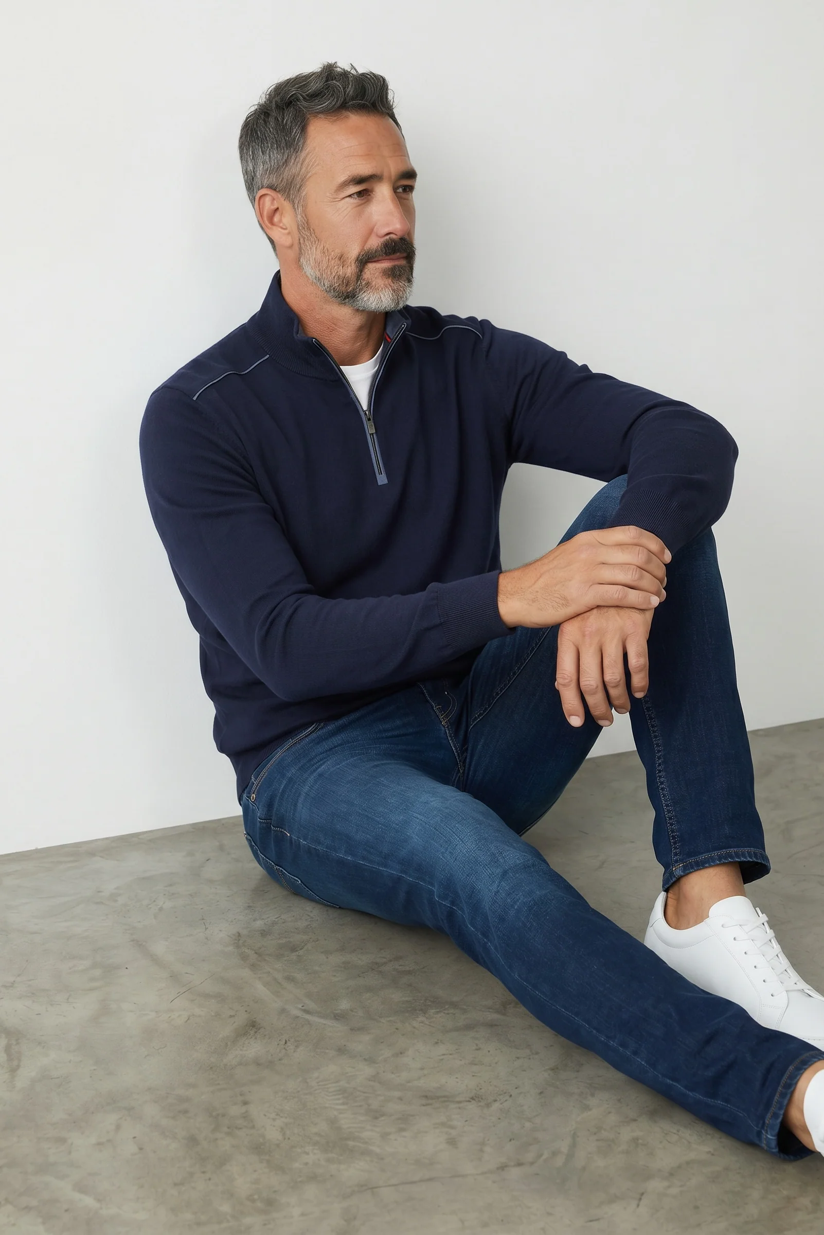 Chandail demi-zip Typhoon Platinum – PAUL & SHARK