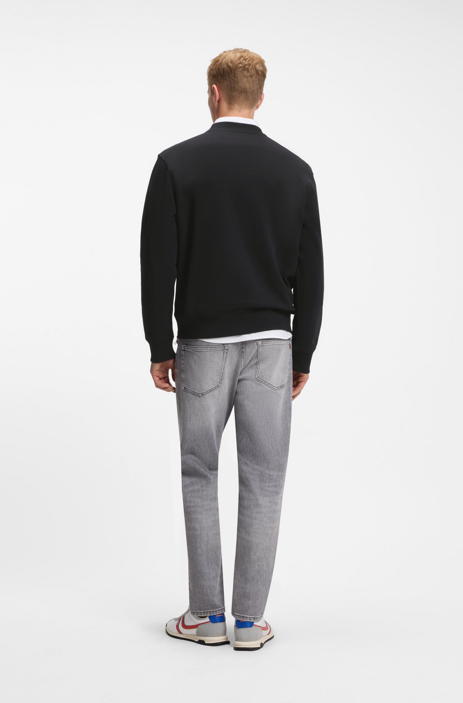 Chandail ouaté relaxed-fit avec logo – HUGO BOSS