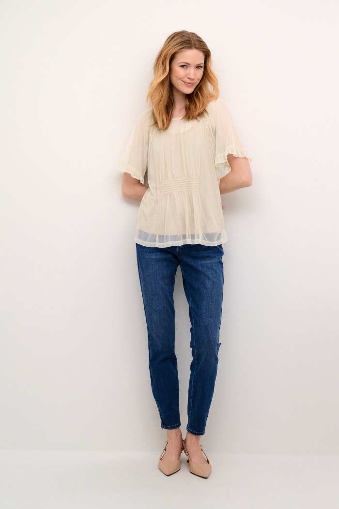 Blouse Larnis - CREAM