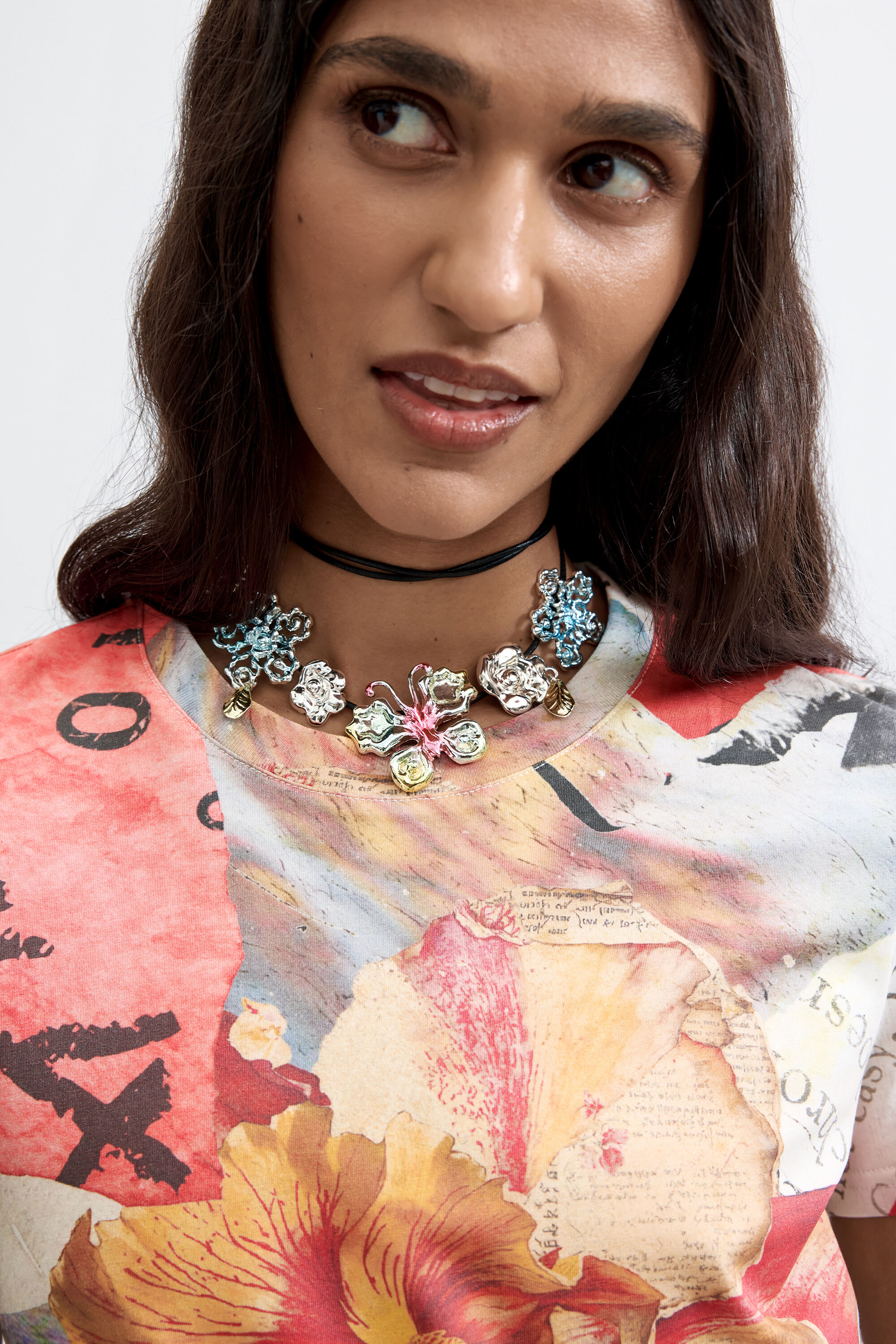 T-shirt floral – DESIGUAL