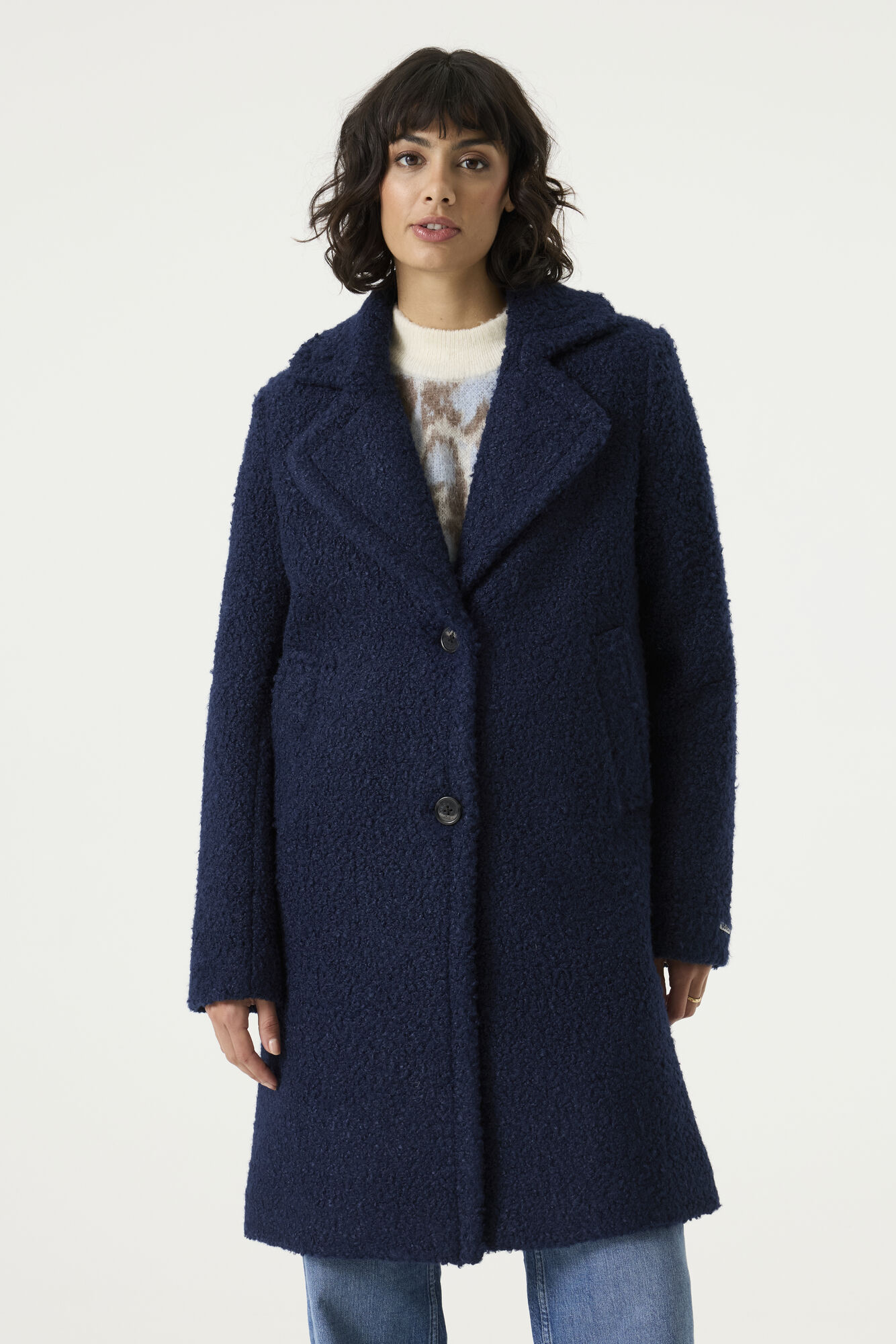 Manteau molletonné – GARCIA - GJ2600910 - Garcia