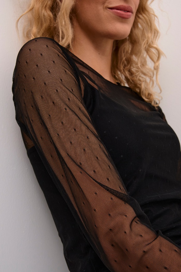 Chandail en mèche Larnis - CREAM 