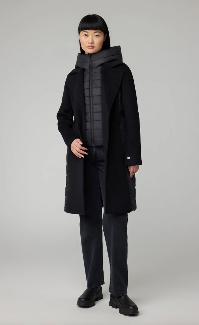 Manteau en laine mixte Adeline - SOIA & KYO 