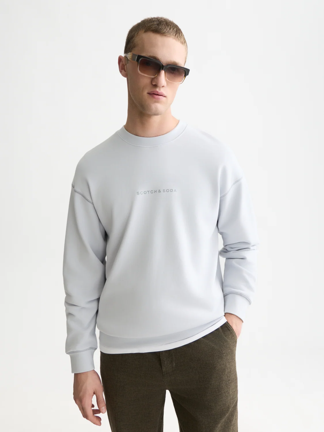Sweatshirt graphique – SCOTCH & SODA - 184408 - Scotch & Soda