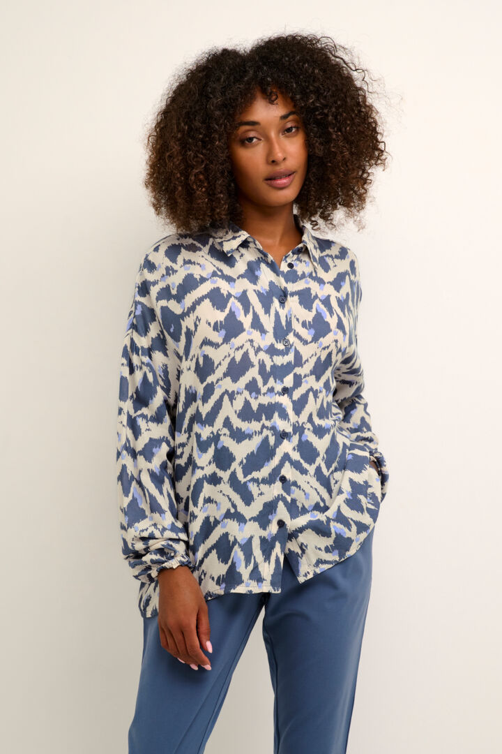 Blouse ''kenny'' bleu - KAFFE