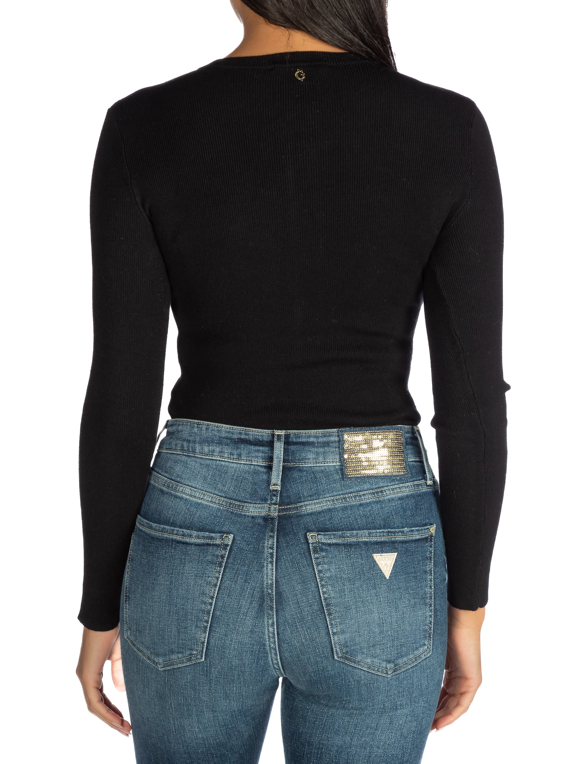 Bodysuit à boutons noir W3BR19Z2YK2 - GUESS - W3BR19Z2YK2 - Guess