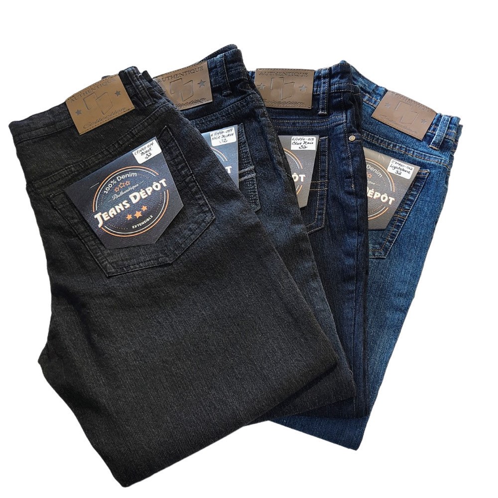 Jeans de base extensible pour Homme - JEANS DÉPÔT - E71440 - Jeans Dépôt