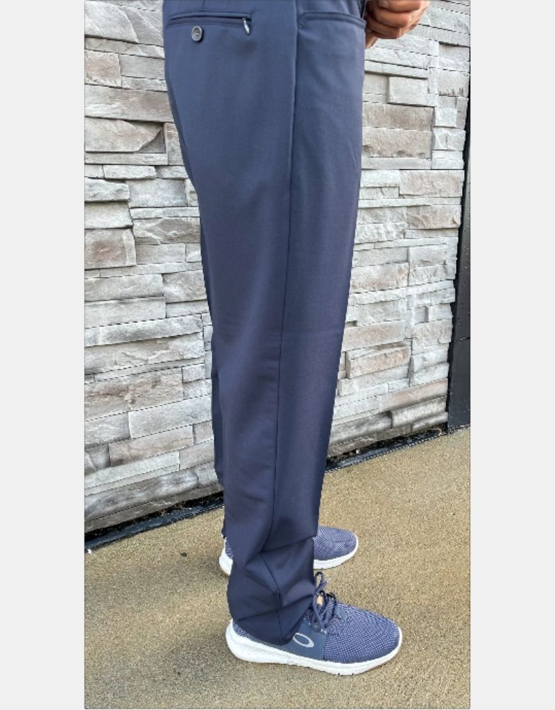 Pantalon de ville marine uni - CITADIN - 32F13PHTZ - Citadin