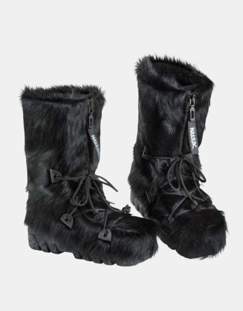 Bottes en poil de vache - NAKIUK - NK-47021 - NAKIUK