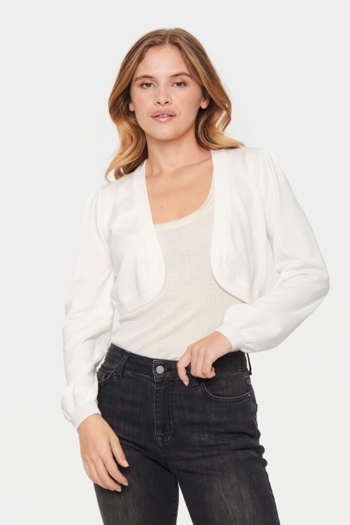 Bolero Mila blanc - SAINT-TROPEZ - 30512740 - Saint-Tropez