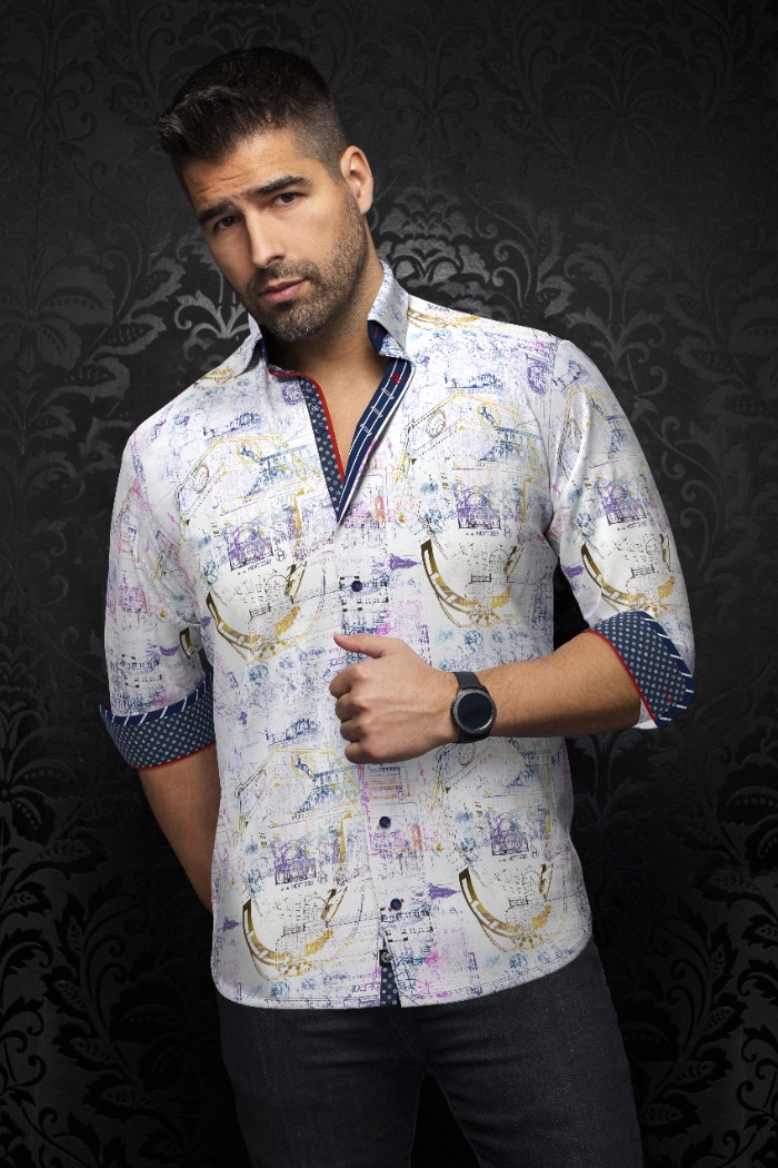 Chemise extensible Florensio - AU NOIR