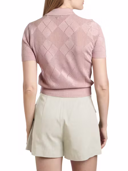 Chandail polo Melody manches courtes – GUESS