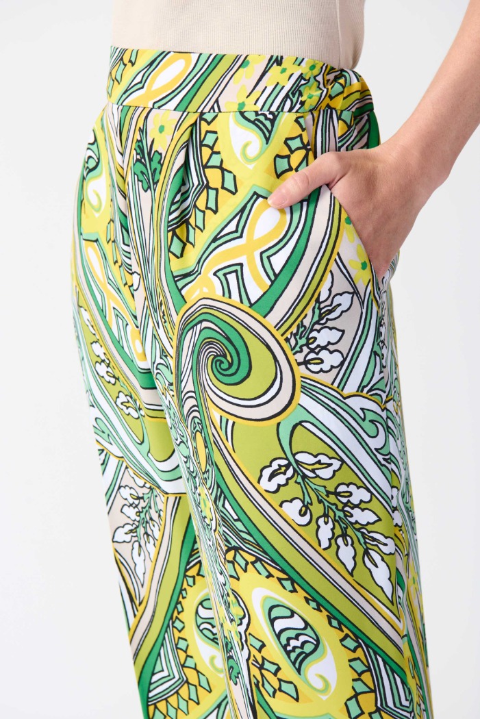 Pantalon cheville à taille élastique - JOSEPH RIBKOFF