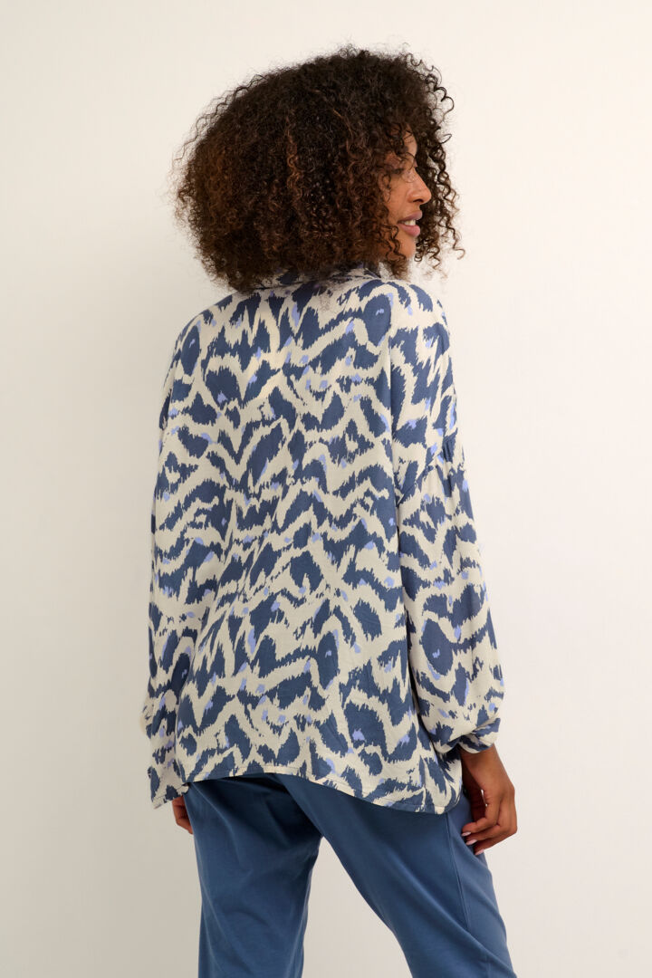 Blouse ''kenny'' bleu - KAFFE