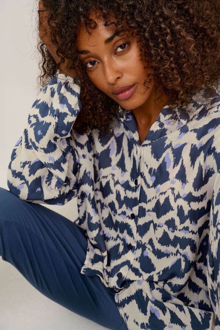 Blouse ''kenny'' bleu - KAFFE