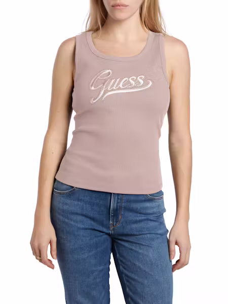 Camisole Malika avec logo – GUESS - W6YP30K4380 - Guess