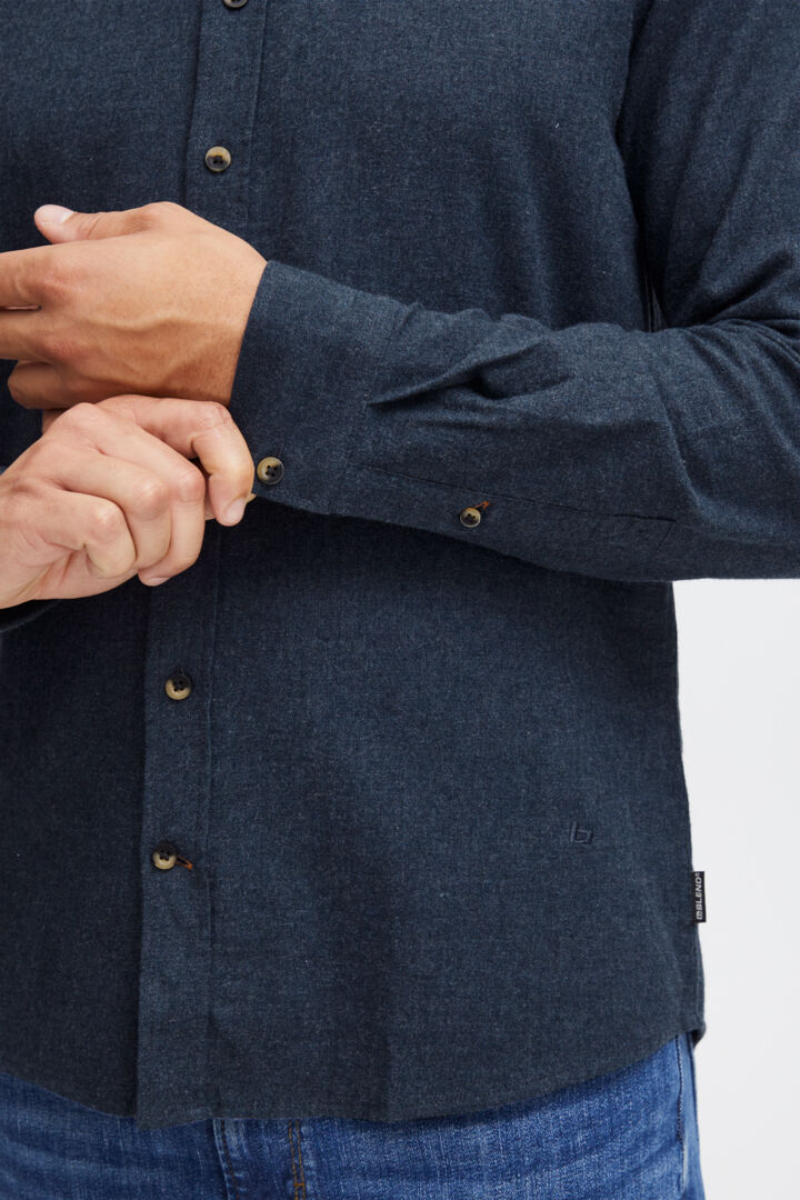 Chemise Burley bleue - BLEND