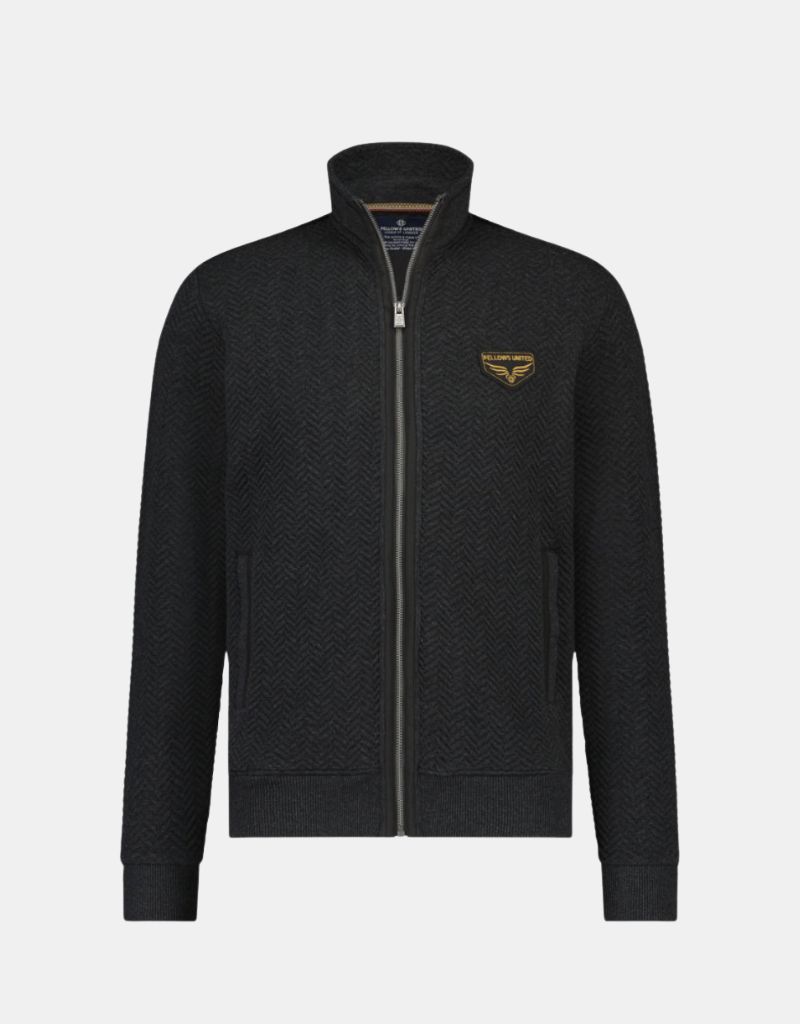 Chandail à zip charcoal - FELLOWS UNITED&nbsp; - - Fellows United