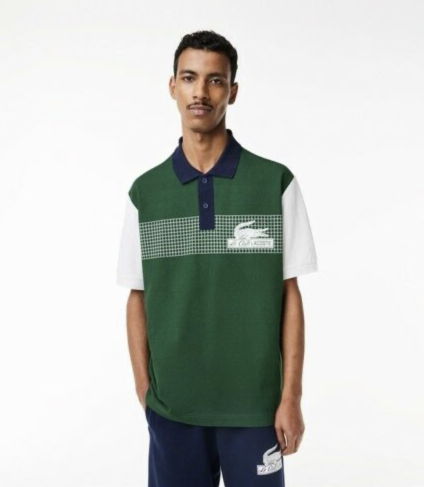 Polo loose fit 3 tons - LACOSTE S