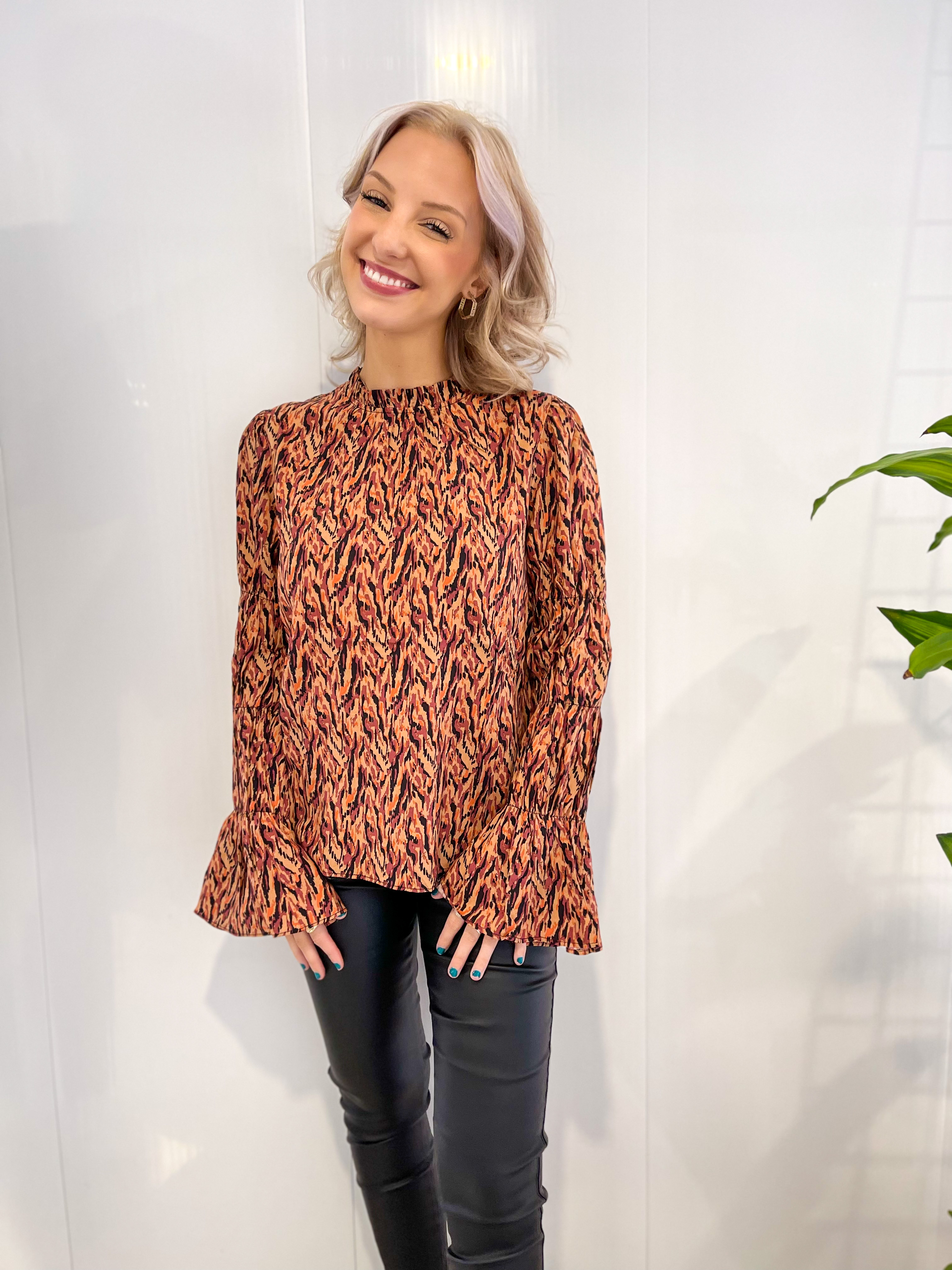 Blouse imprimé ''melisa'' - LOFTY MANNER - mx58 - LOFTY MANNER