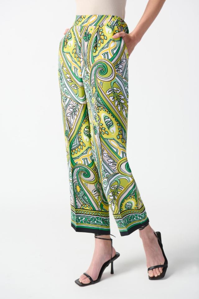 Pantalon cheville à taille élastique - JOSEPH RIBKOFF - 242013 - Joseph Ribkoff