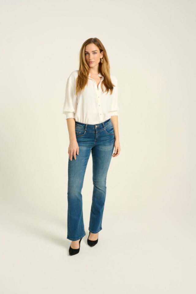 Jean bootcut Amalie - CREAM - 10650697 - CREAM