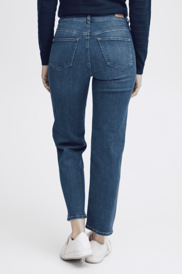 Jean Over Hanna bleu moyen – FRANSA