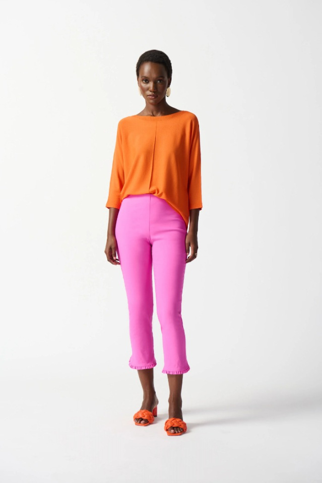 Pantalon court à volants - JOSEPH RIBKOFF