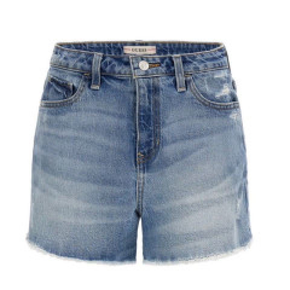 Mini short en jeans midi - GUESS - - Guess