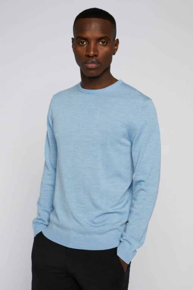 Chandail argrate chambray bleu - MATINIQUE&nbsp;